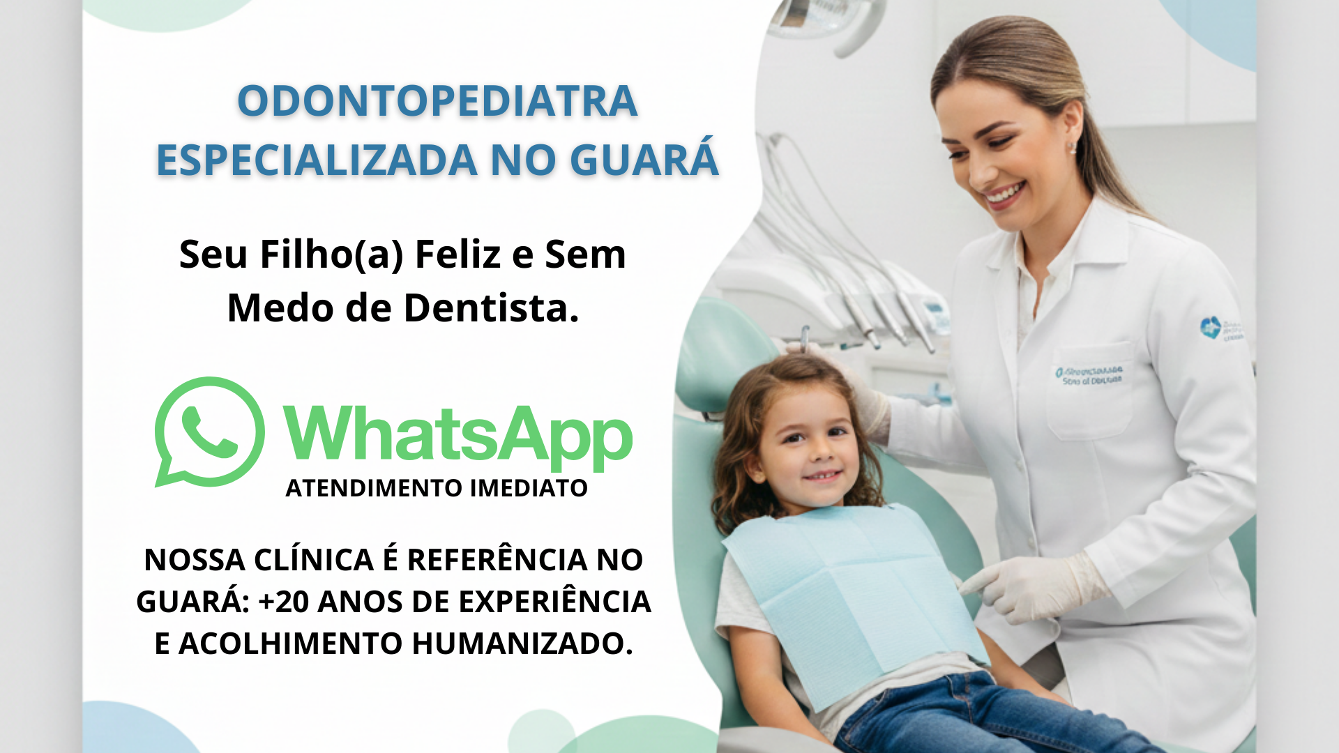 DENTISTA CRIANÇA GUARÁ